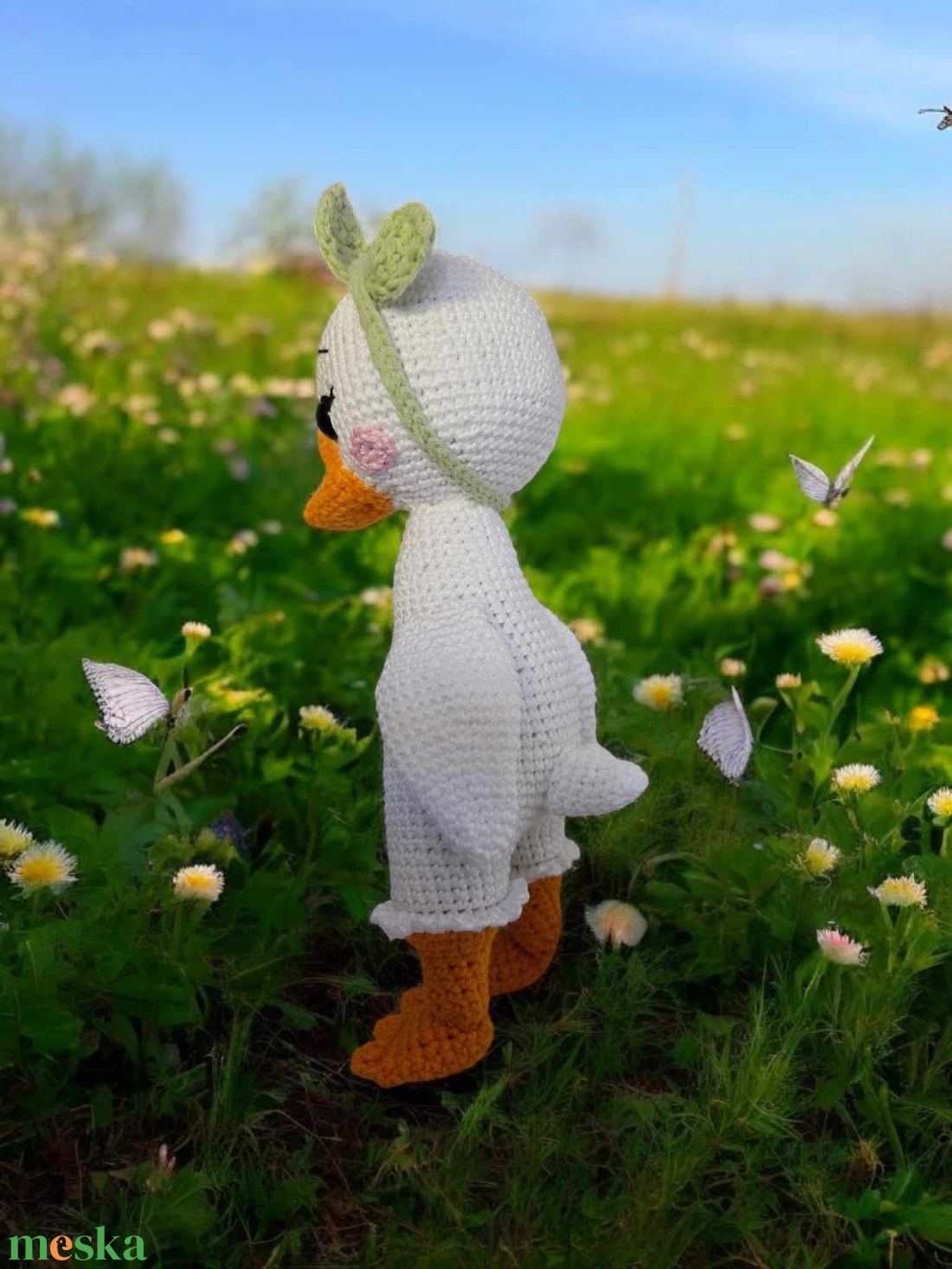 Lili kacsa - játék & sport - plüssállat & játékfigura - más figura - Meska.hu Lili kacsa - játék & sport - plüssállat & játékfigura - más figura - Meska.hu