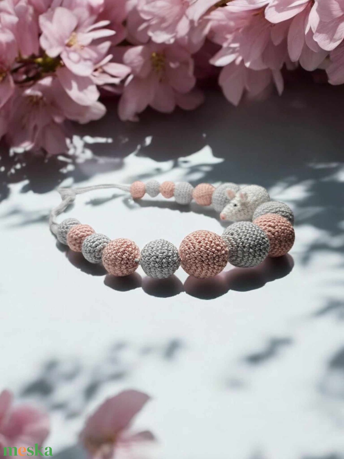 Horgolt nyaklánc - ékszer - nyaklánc - bogyós nyaklánc - Meska.hu Horgolt nyaklánc - ékszer - nyaklánc - bogyós nyaklánc - Meska.hu