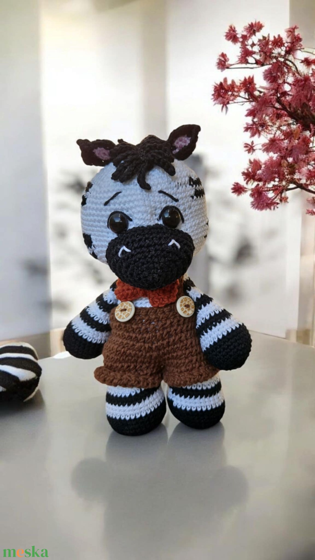 Horgolt Zebra - játék & sport - plüssállat & játékfigura - más figura - Meska.hu Horgolt Zebra - játék & sport - plüssállat & játékfigura - más figura - Meska.hu