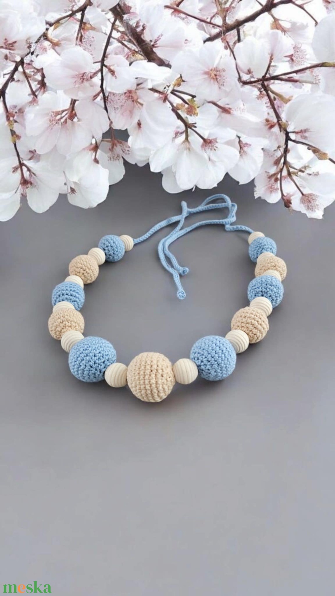 Szoptatós horgolt babalánc - ékszer - nyaklánc - bogyós nyaklánc - Meska.hu Szoptatós horgolt babalánc - ékszer - nyaklánc - bogyós nyaklánc - Meska.hu