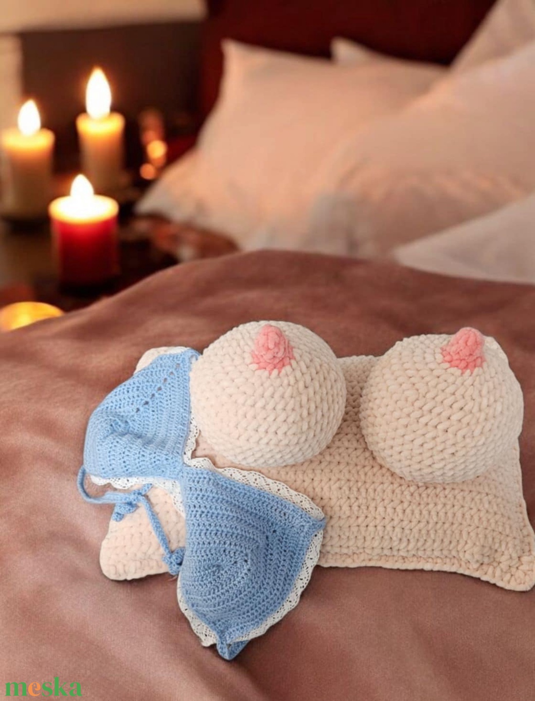 Horgolt plüss párna - esküvő - legénybúcsú - Meska.hu Horgolt plüss párna - esküvő - legénybúcsú - Meska.hu