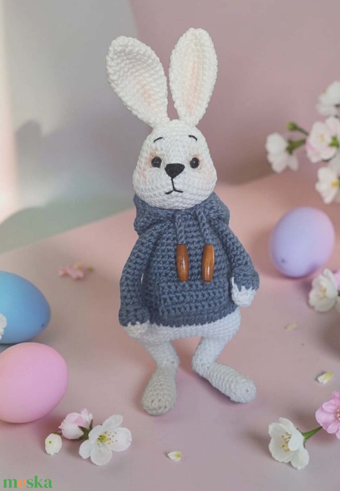 Vagány, horgolt nyuszi - játék & sport - plüssállat & játékfigura - más figura - Meska.hu