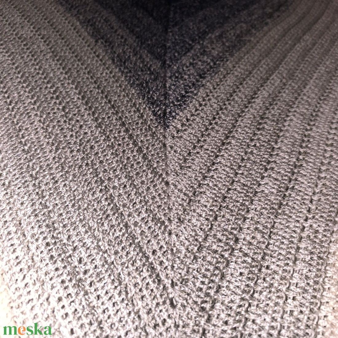 Horgolt poncsó - ruha & divat - női ruha - poncsó - Meska.hu