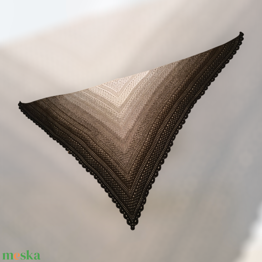 Horgolt vállkendő nagy - ruha & divat - sál, sapka, kendő - vállkendő - Meska.hu