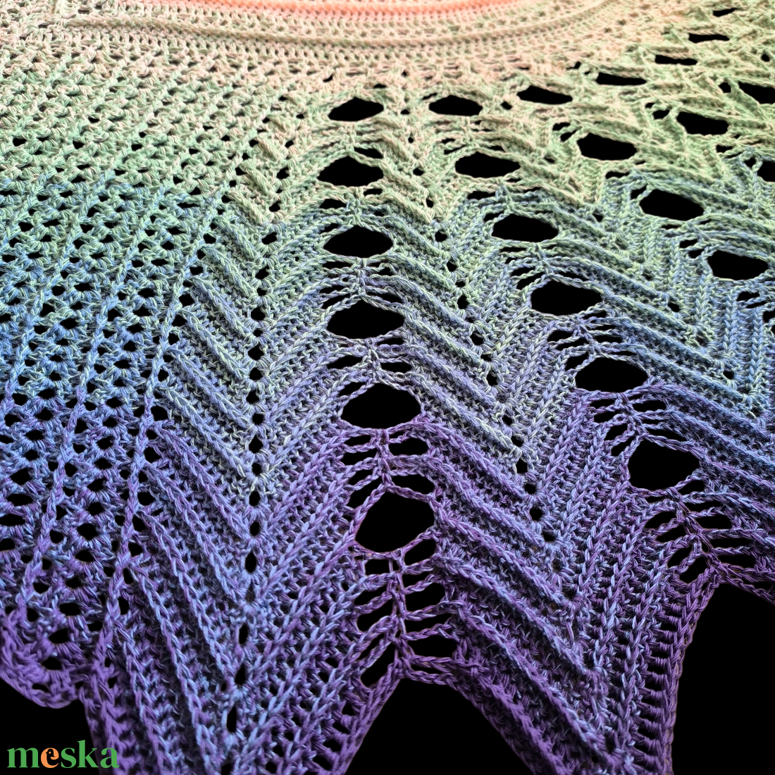 Vállkendő madárszárny formás - ruha & divat - sál, sapka, kendő - vállkendő - Meska.hu