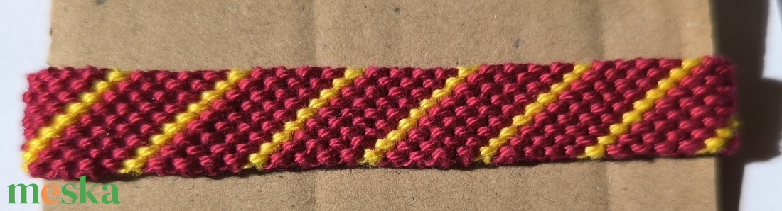 pamut karkötő - ékszer - karkötő - fonott karkötő - Meska.hu