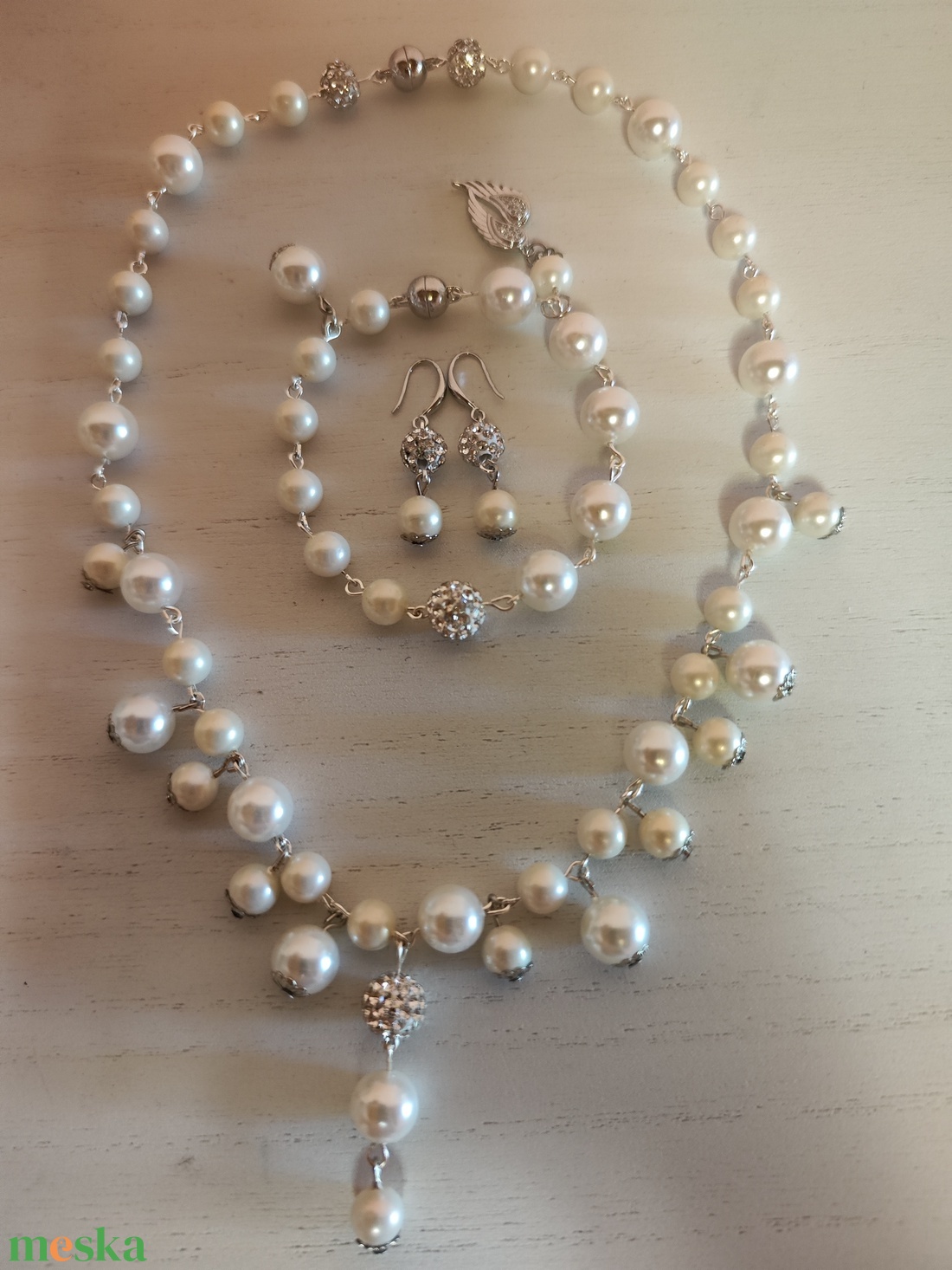 Különleges, shell pearl, ásvány szett!! - esküvő - ékszer - ékszerszett - Meska.hu Különleges, shell pearl, ásvány szett!! - esküvő - ékszer - ékszerszett - Meska.hu