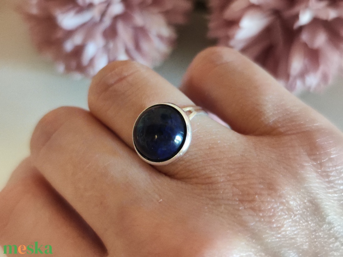 Lapis Lazuli vagy Rózsakvarc ásvány gyűrű! - ékszer - gyűrű - gyöngyös gyűrű - Meska.hu Lapis Lazuli vagy Rózsakvarc ásvány gyűrű! - ékszer - gyűrű - gyöngyös gyűrű - Meska.hu
