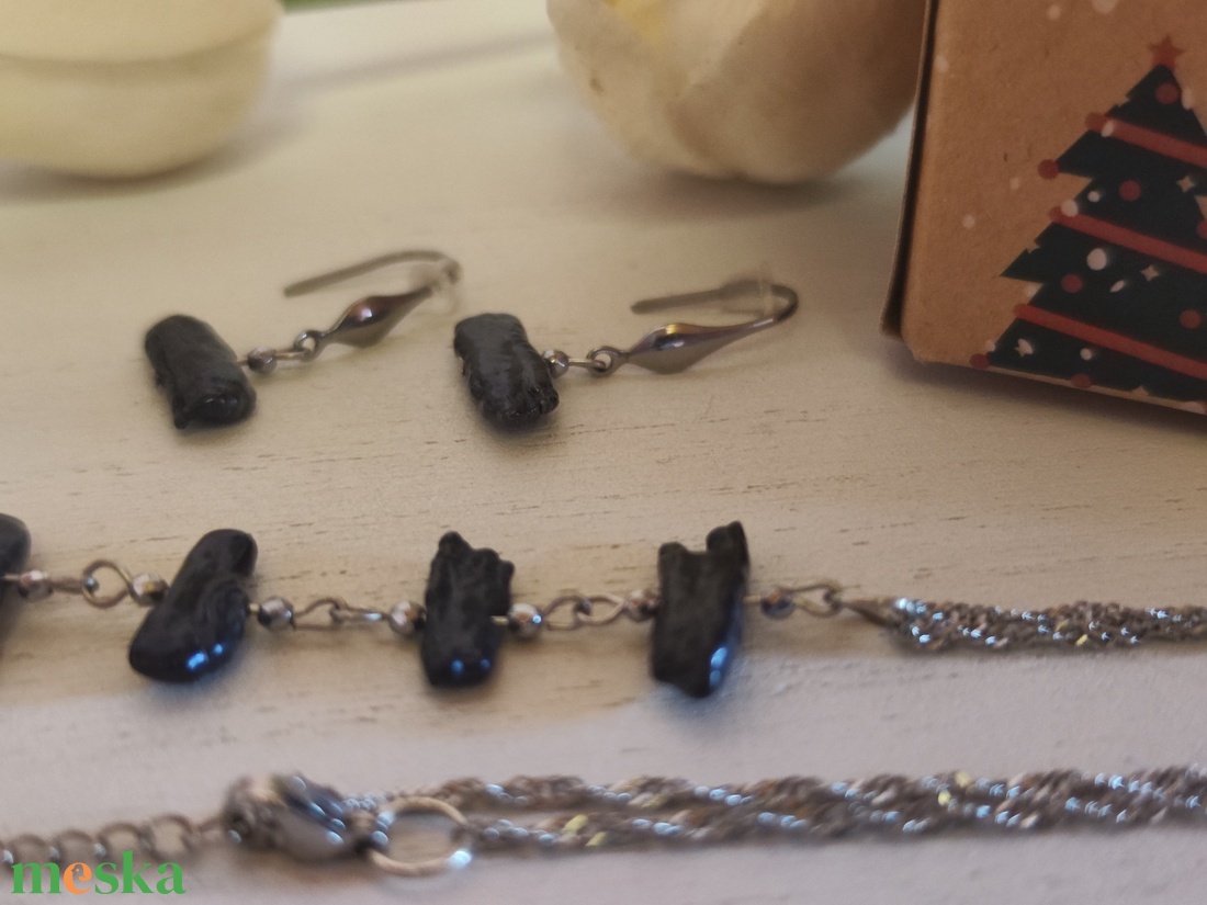 Különleges biwa- szett, díszdobozban! - ékszer - ékszerszett - Meska.hu