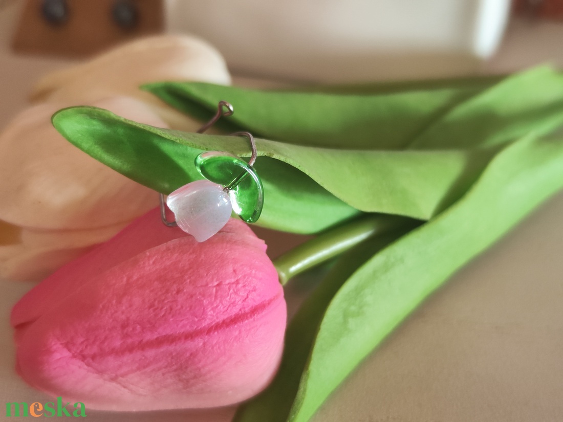 Tavaszi Megújulás az Ujjaidon � Egyedi Tulipán Gyűrű - ékszer - gyűrű - gyöngyös gyűrű - Meska.hu