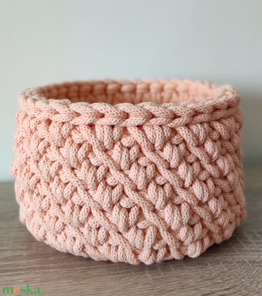 DIY szett - Az élet fája horgolt kosár - diy (csináld magad) - egységcsomag - Meska.hu