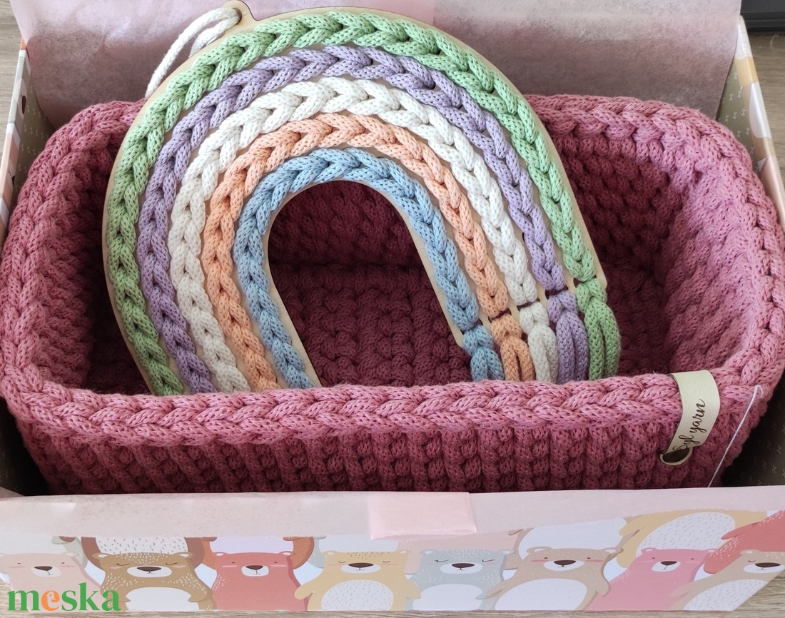 Syl yarn horgolt babaváró box / baba ajándékdoboz / babaváró ajándék - játék & sport - babalátogató ajándékcsomag - Meska.hu Syl yarn horgolt babaváró box / baba ajándékdoboz / babaváró ajándék - játék & sport - babalátogató ajándékcsomag - Meska.hu