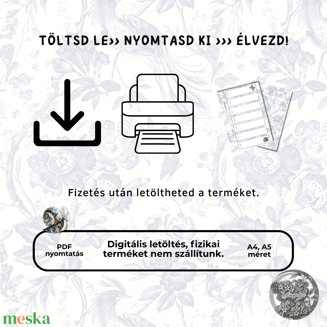 Egyszerű tervező - otthon & életmód - papír, írószer - jegyzetfüzet & napló - Meska.hu