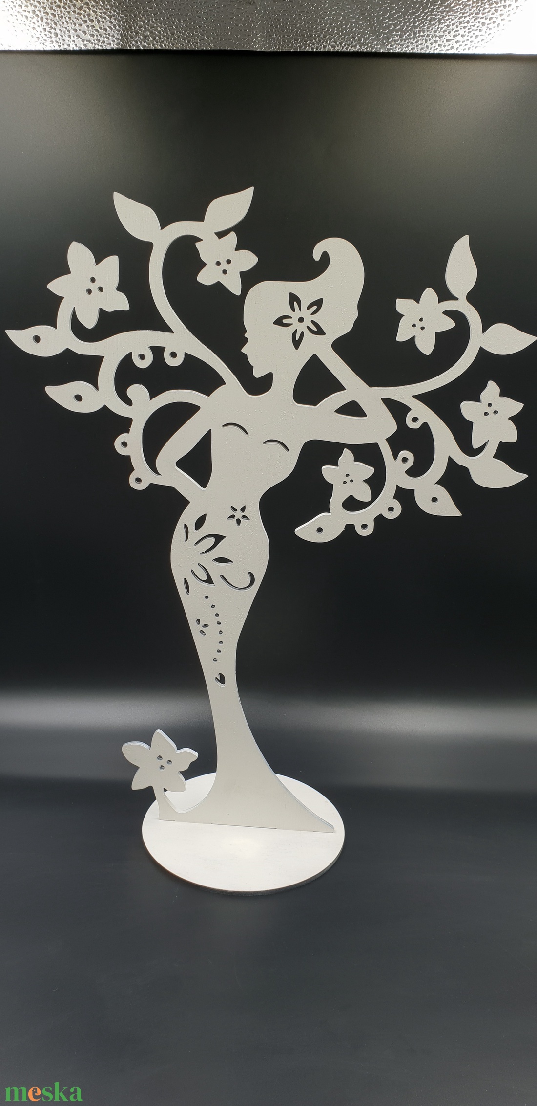 Női alakot ábrázoló ékszertartó fa - ékszer - ékszertartó - ékszertartó állvány - Meska.hu