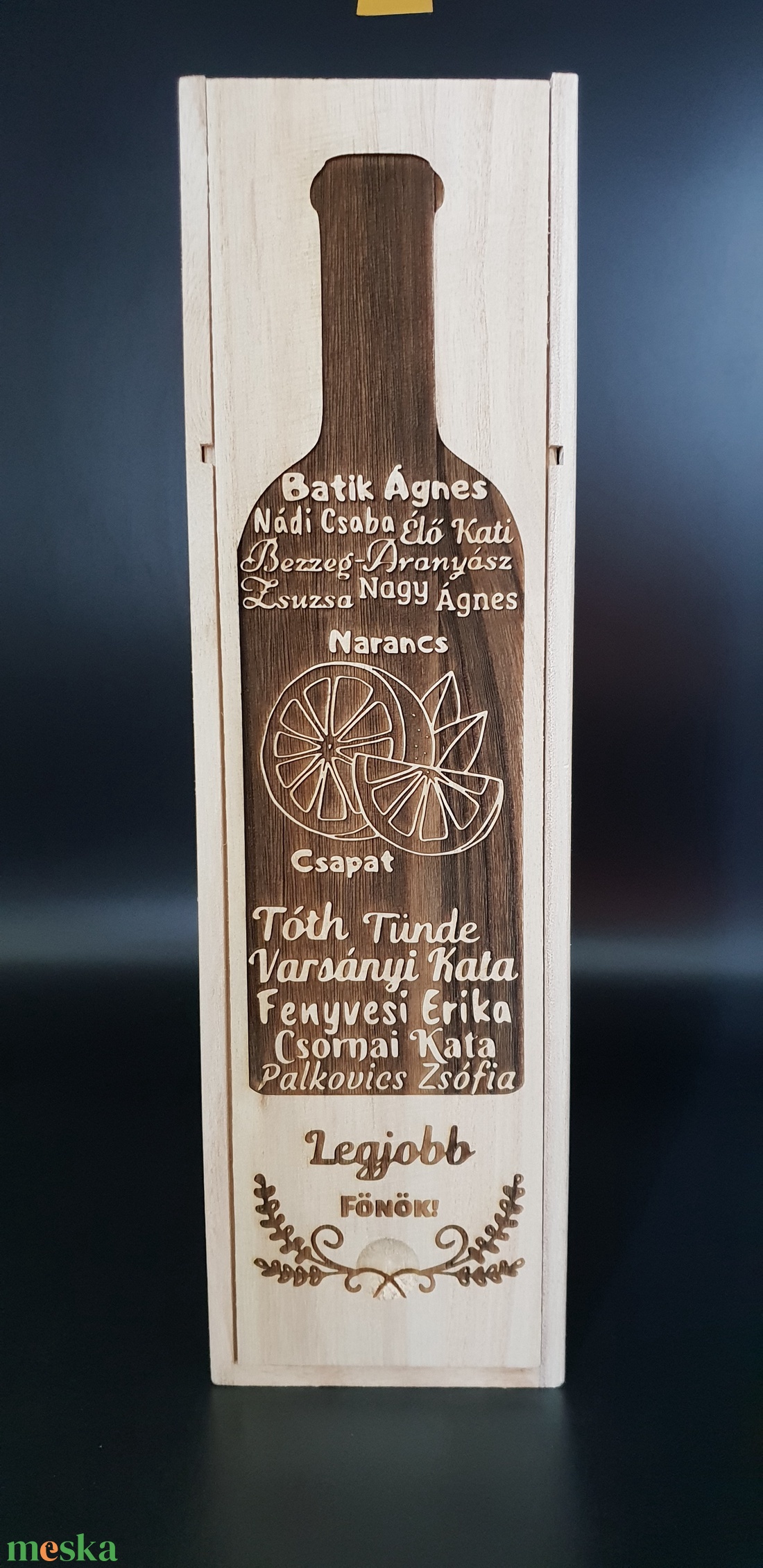 Saját készítésű egyedi bortartó  - otthon & életmód - konyhafelszerelés, tálalás - tálalás - bortartó - Meska.hu