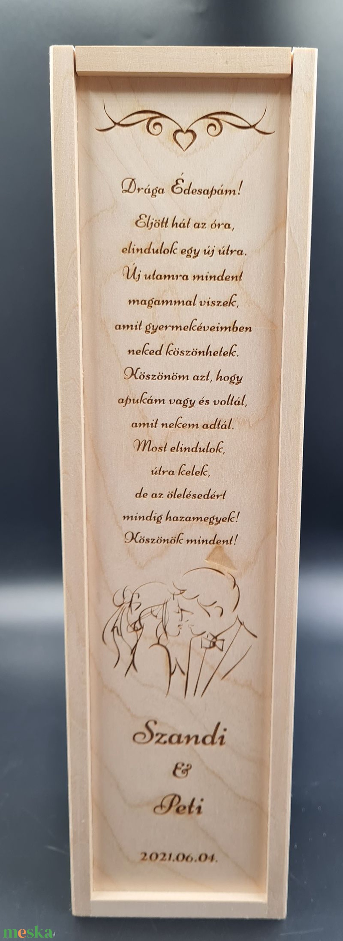 Egyedi esküvői szülőköszöntő bortartó esküvőre - esküvő - emlék & ajándék - köszönőajándék - Meska.hu Egyedi esküvői szülőköszöntő bortartó esküvőre - esküvő - emlék & ajándék - köszönőajándék - Meska.hu