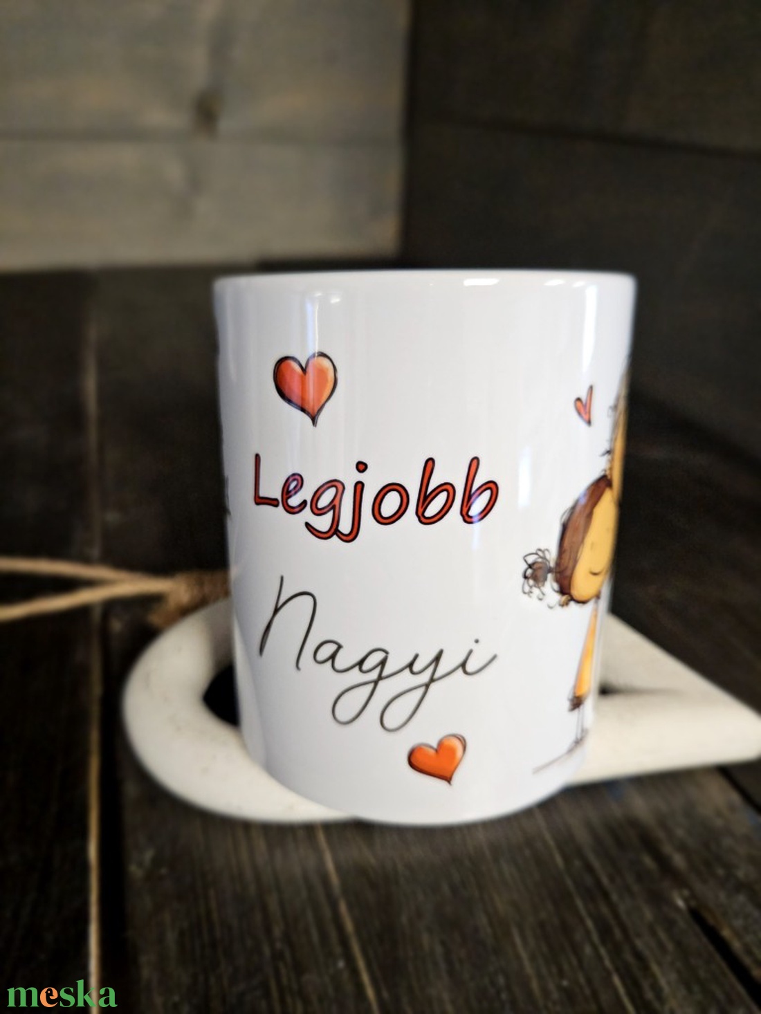 Legjobb Nagyi bögre - otthon & életmód - konyhafelszerelés, tálalás - tálalás - bögre & csésze - Meska.hu