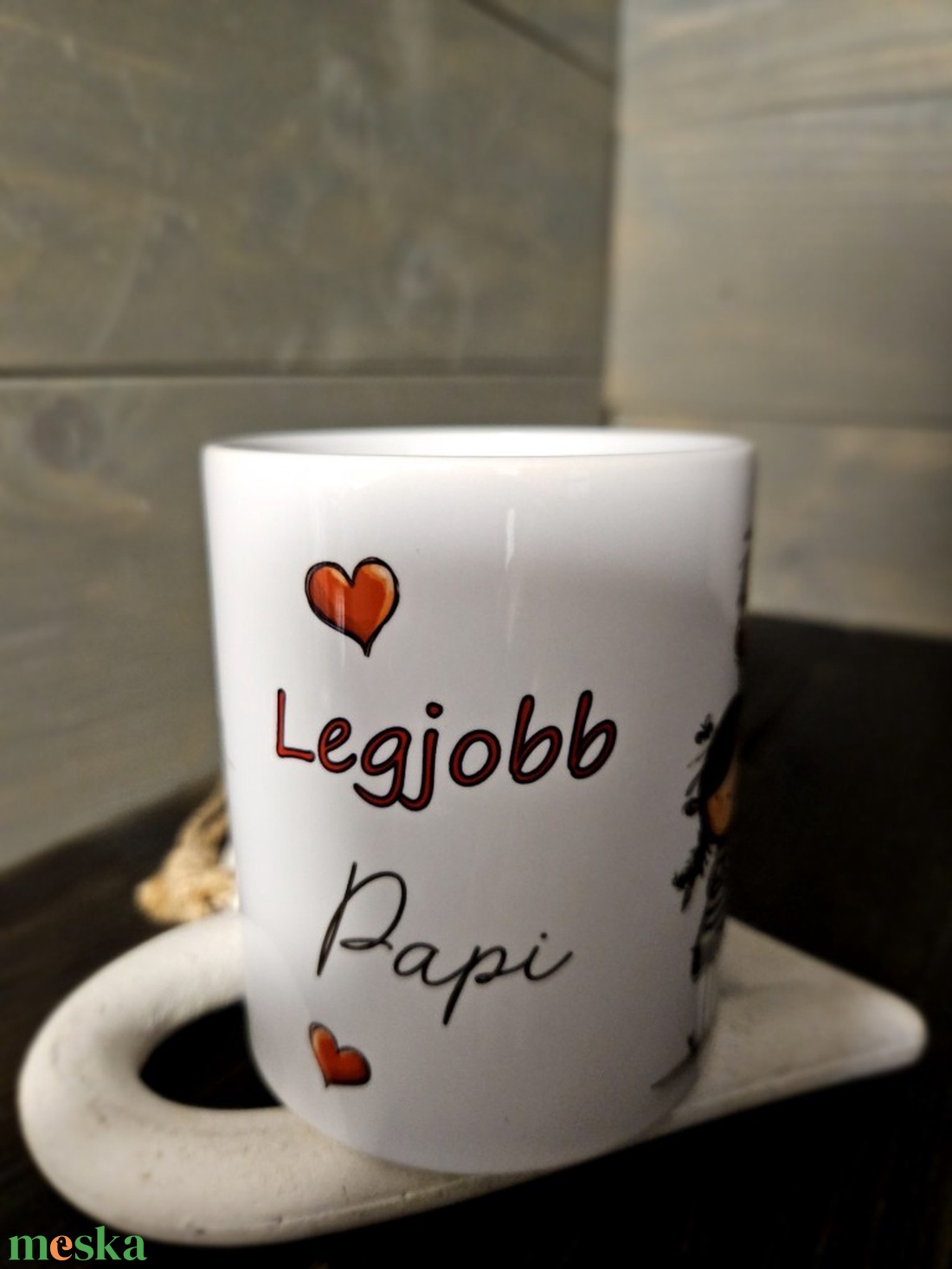 Legjobb Papi bögre - otthon & életmód - konyhafelszerelés, tálalás - tálalás - bögre & csésze - Meska.hu