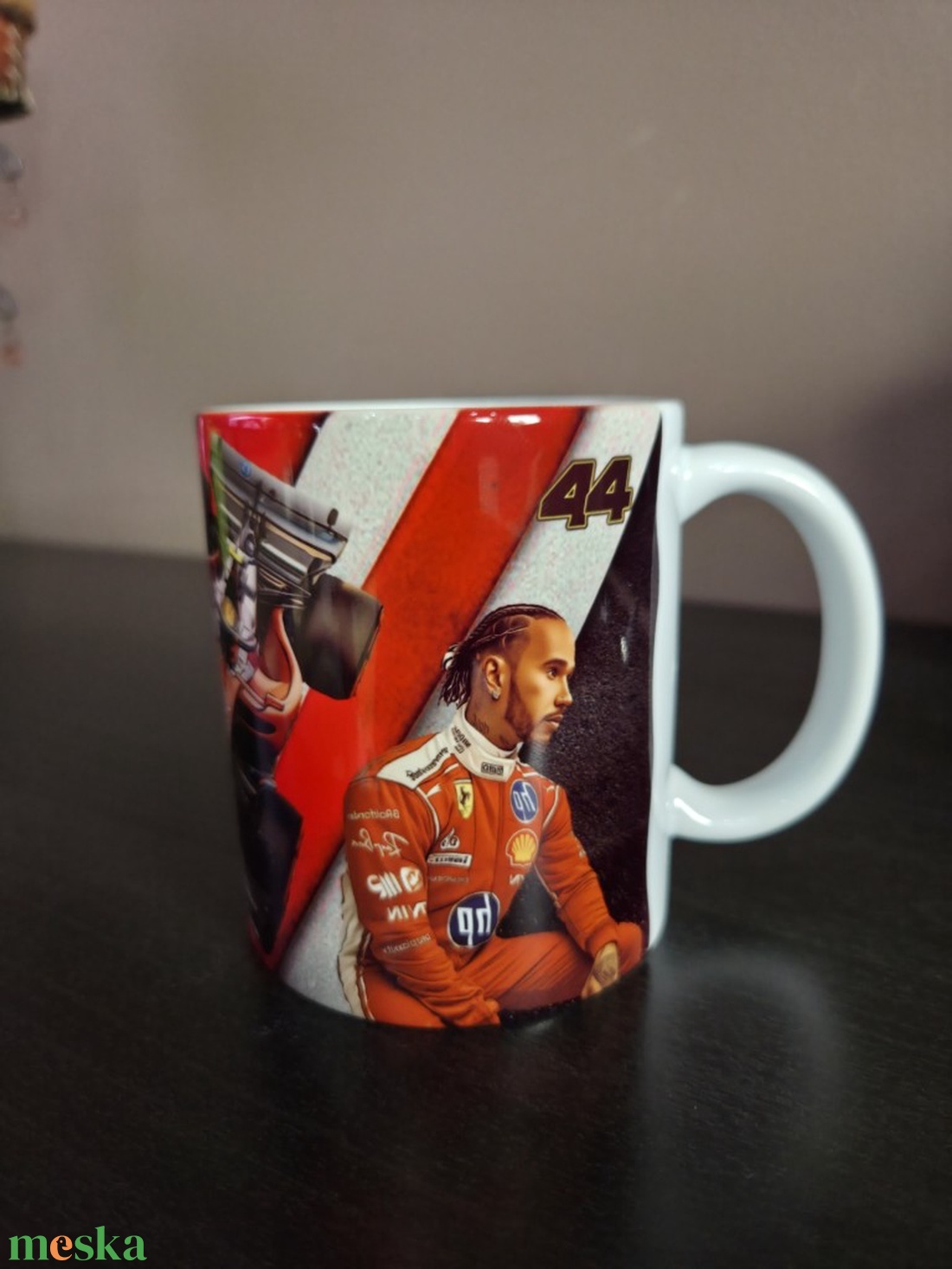 F1 Lewis Hamilton ajándékcsomag rajongóknak - otthon & életmód - konyhafelszerelés, tálalás - tálalás - bögre & csésze - Meska.hu