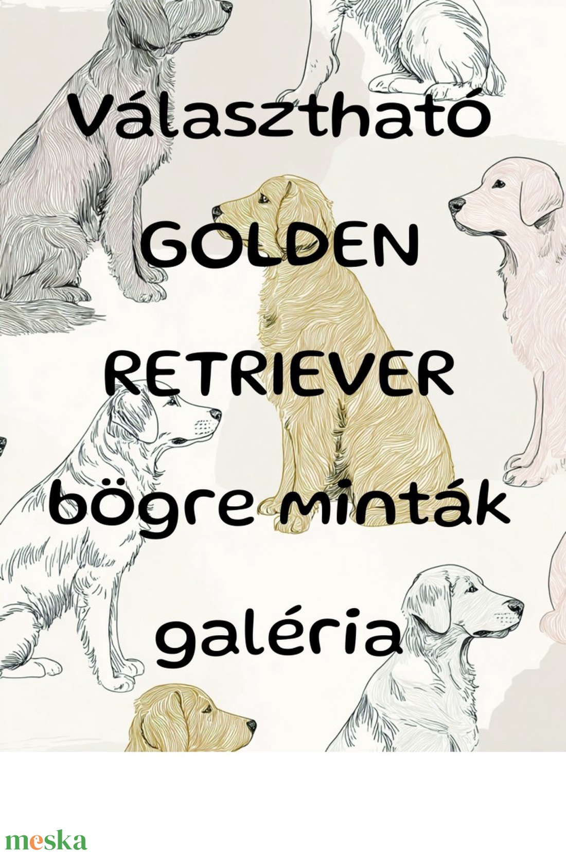Választható GOLDEN RETRIEVER bögre minták galéria - otthon & életmód - konyhafelszerelés, tálalás - tálalás - bögre & csésze - Meska.hu