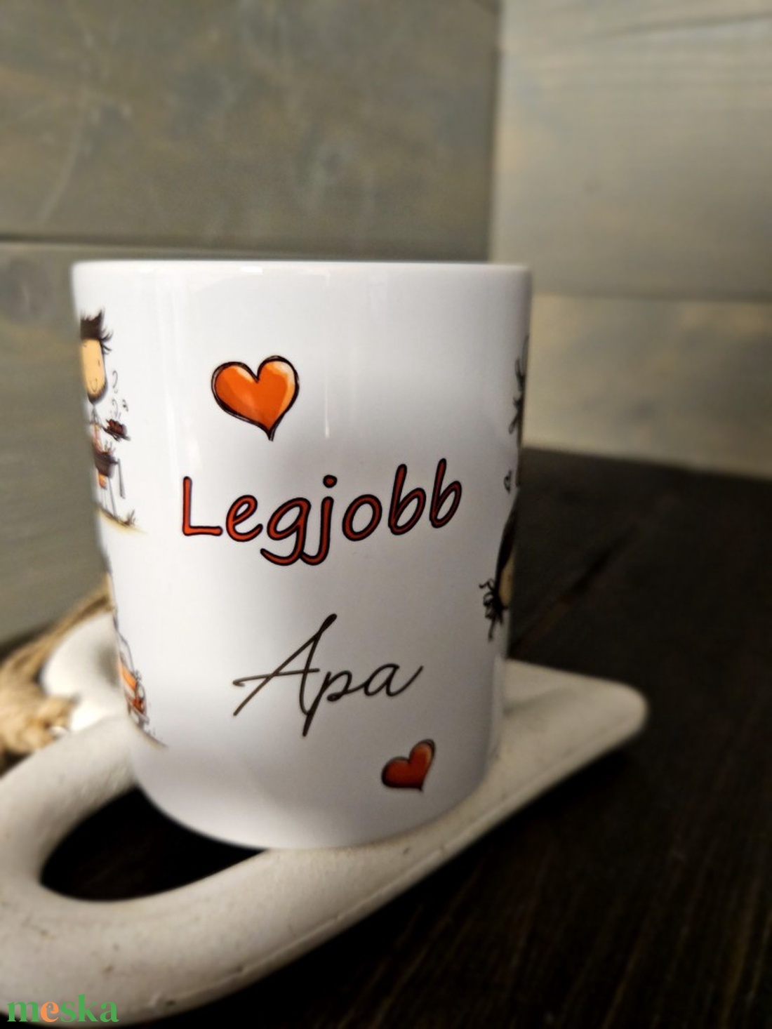 Legjobb Apa bögre - otthon & életmód - konyhafelszerelés, tálalás - tálalás - bögre & csésze - Meska.hu