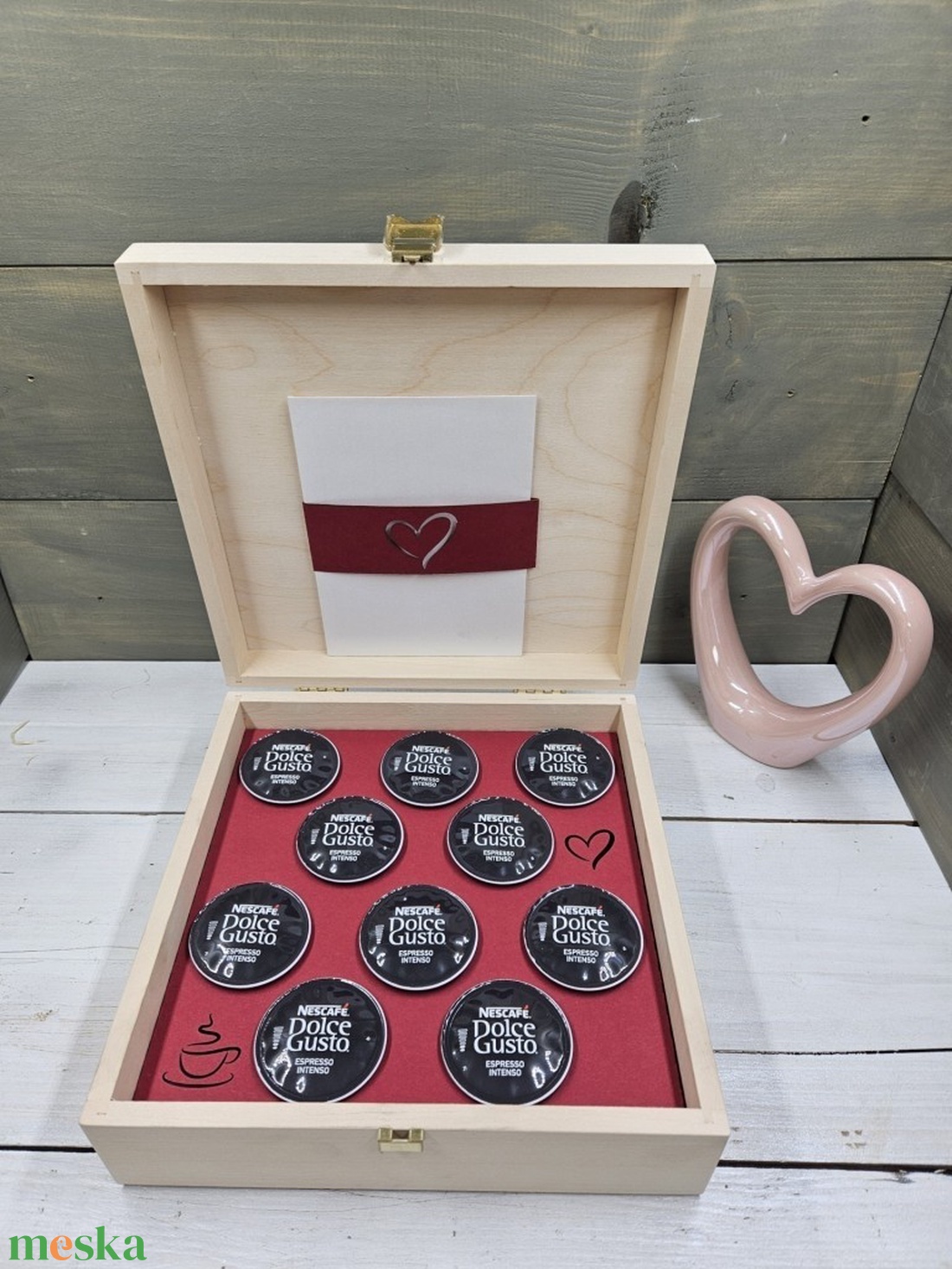 Legjobb Anya ajándékcsomag díszdobozban, Üres doboz+kivehető teabetét - otthon & életmód - konyhafelszerelés, tálalás - konyhai tárolás - tea & kávé tárolás - Meska.hu