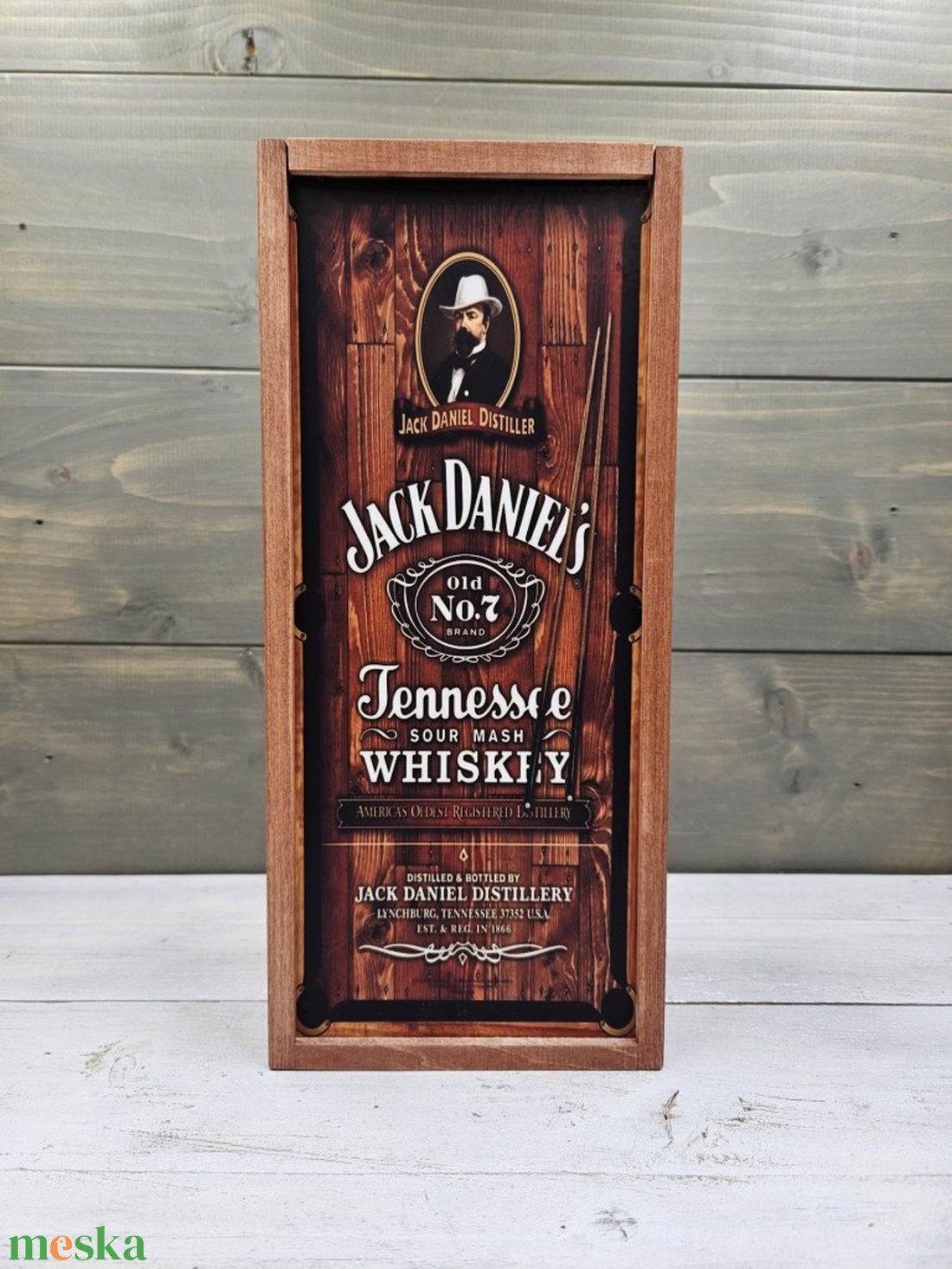 Jack Daniels Whiskeys italos ajándék díszdoboz - otthon & életmód - konyhafelszerelés, tálalás - italos kellékek - italtartó - Meska.hu