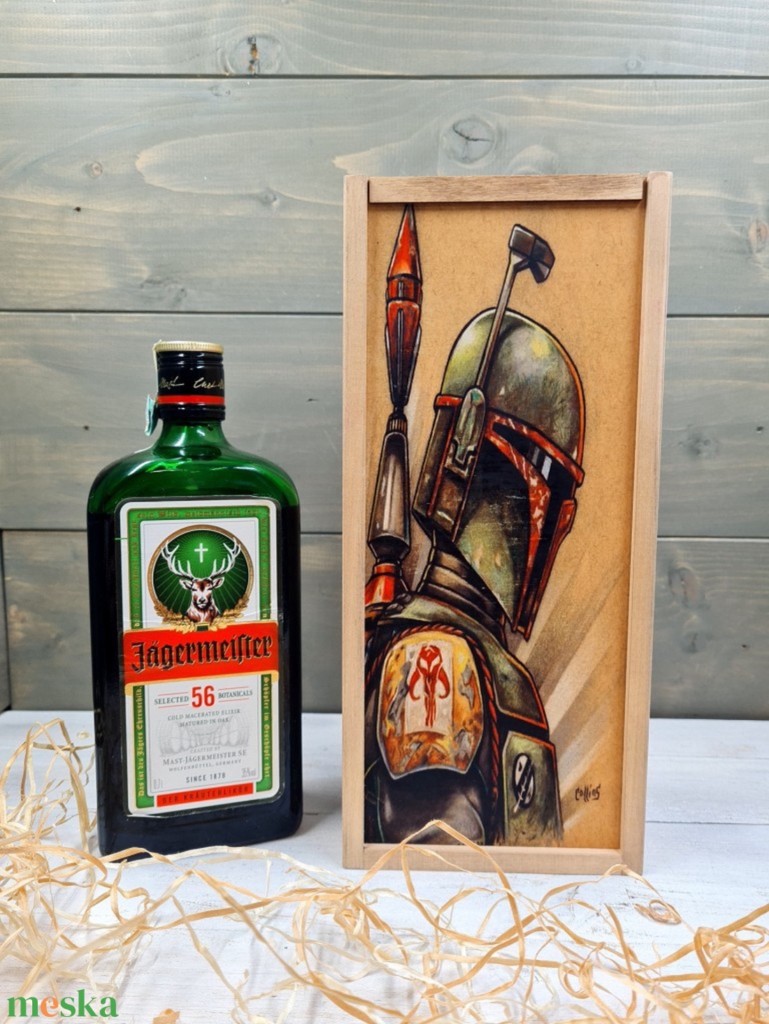 Mandalorian italos ajándék díszdoboz szülinapra - otthon & életmód - konyhafelszerelés, tálalás - italos kellékek - italtartó - Meska.hu