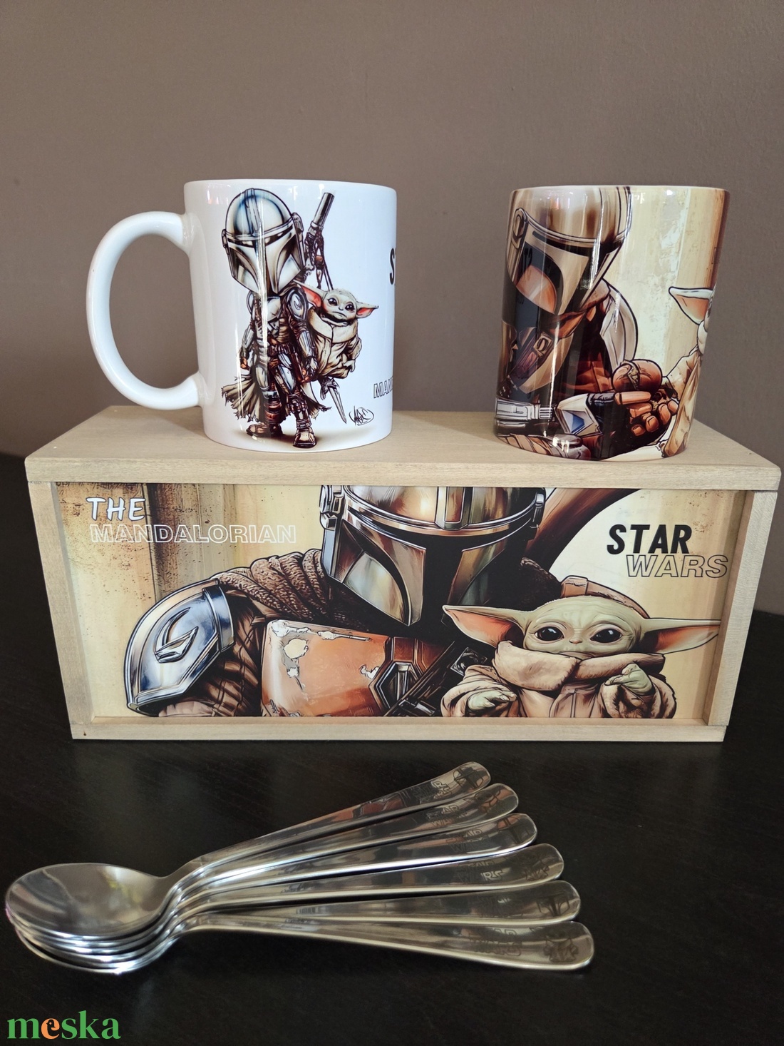 Egyedi ajándék bögreszett Star Wars film rajongóknak - otthon & életmód - konyhafelszerelés, tálalás - tálalás - bögre & csésze - Meska.hu
