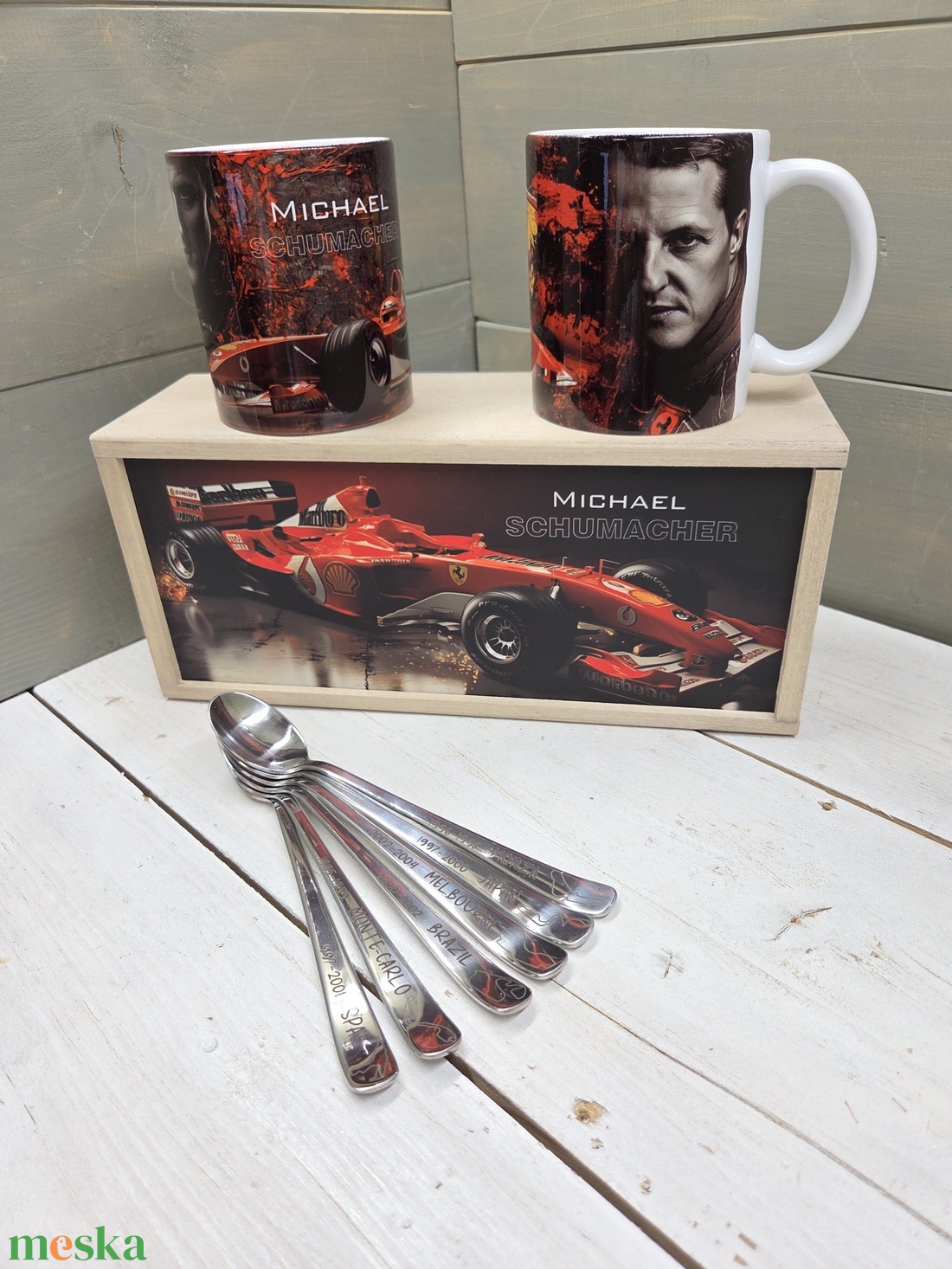 F1 Michael Schumacher ajándékcsomag - művészet - sport relikviák - Meska.hu