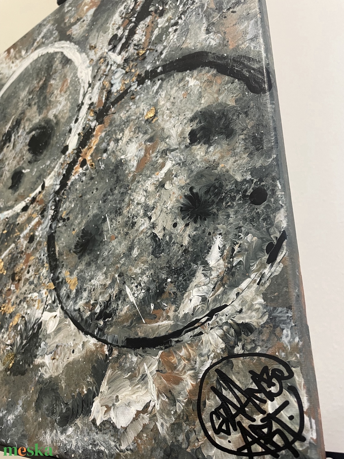 A jó és a rossz  - művészet - festmény - akril - Meska.hu