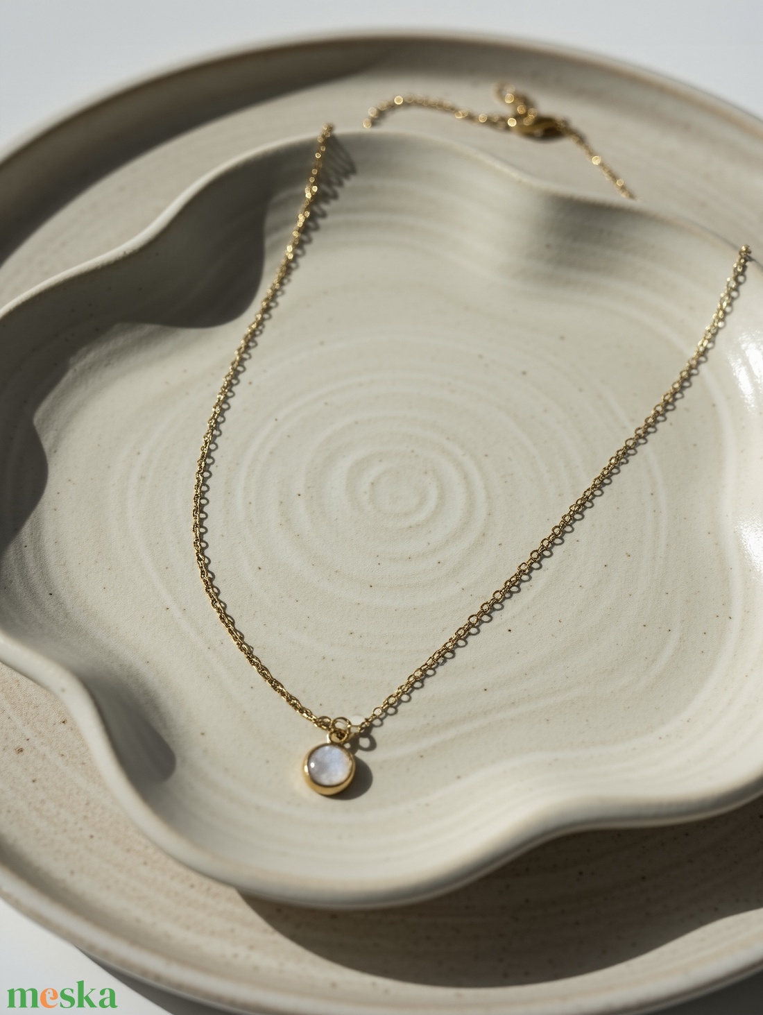 Material Memory -necklace- jewelry made of moments  - baba - mama - babaemlékek - baba emlékőrző - Meska.hu