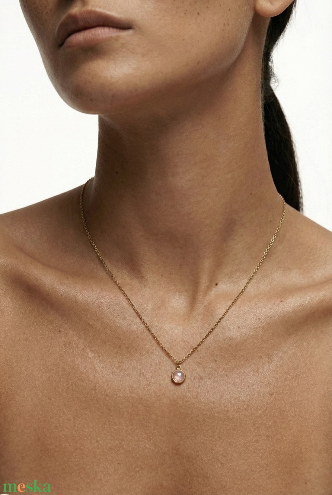 Material Memory -necklace- jewelry made of moments  - baba - mama - babaemlékek - baba emlékőrző - Meska.hu