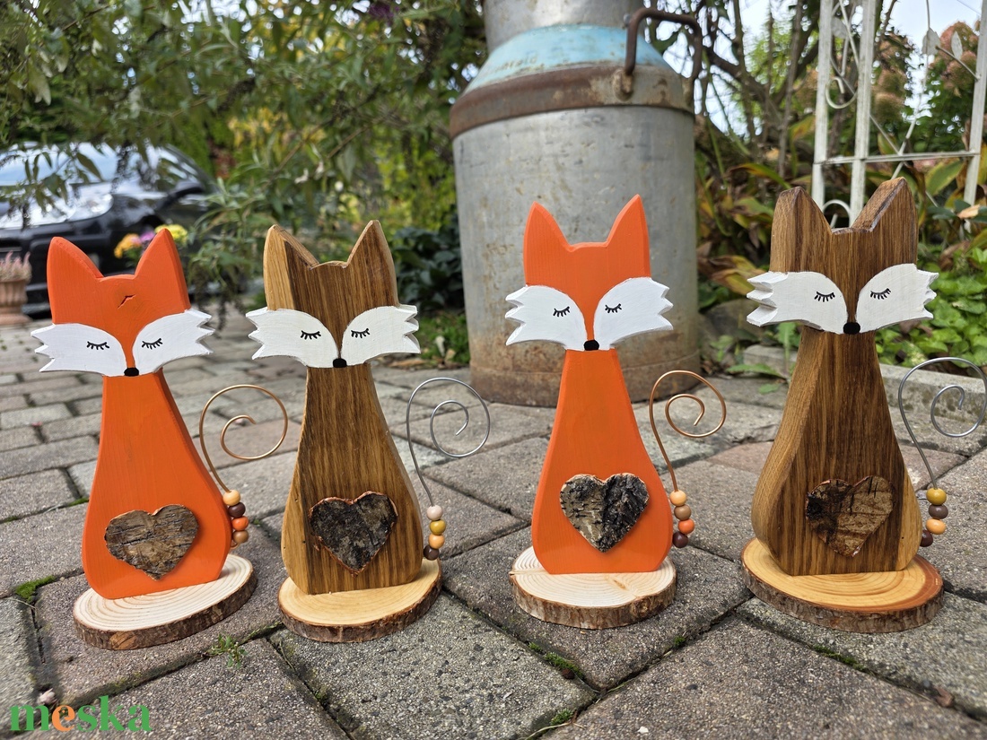 Róka - otthon & életmód - dekoráció - dekoratív figurák és szobrok - Meska.hu
