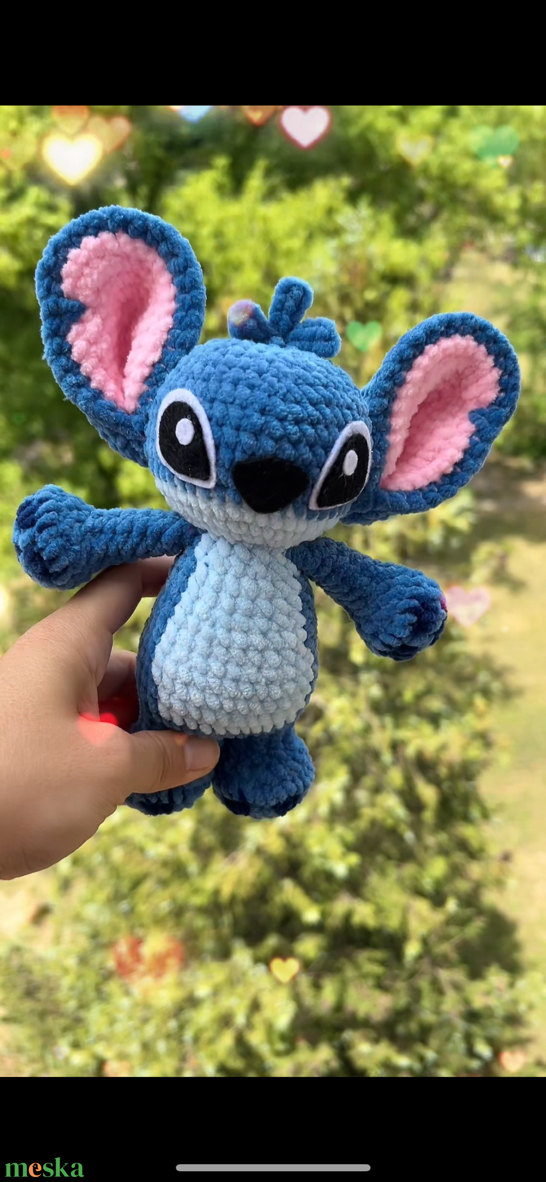 Stitch figura - játék & sport - plüssállat & játékfigura - kutya - Meska.hu Stitch figura - játék & sport - plüssállat & játékfigura - kutya - Meska.hu