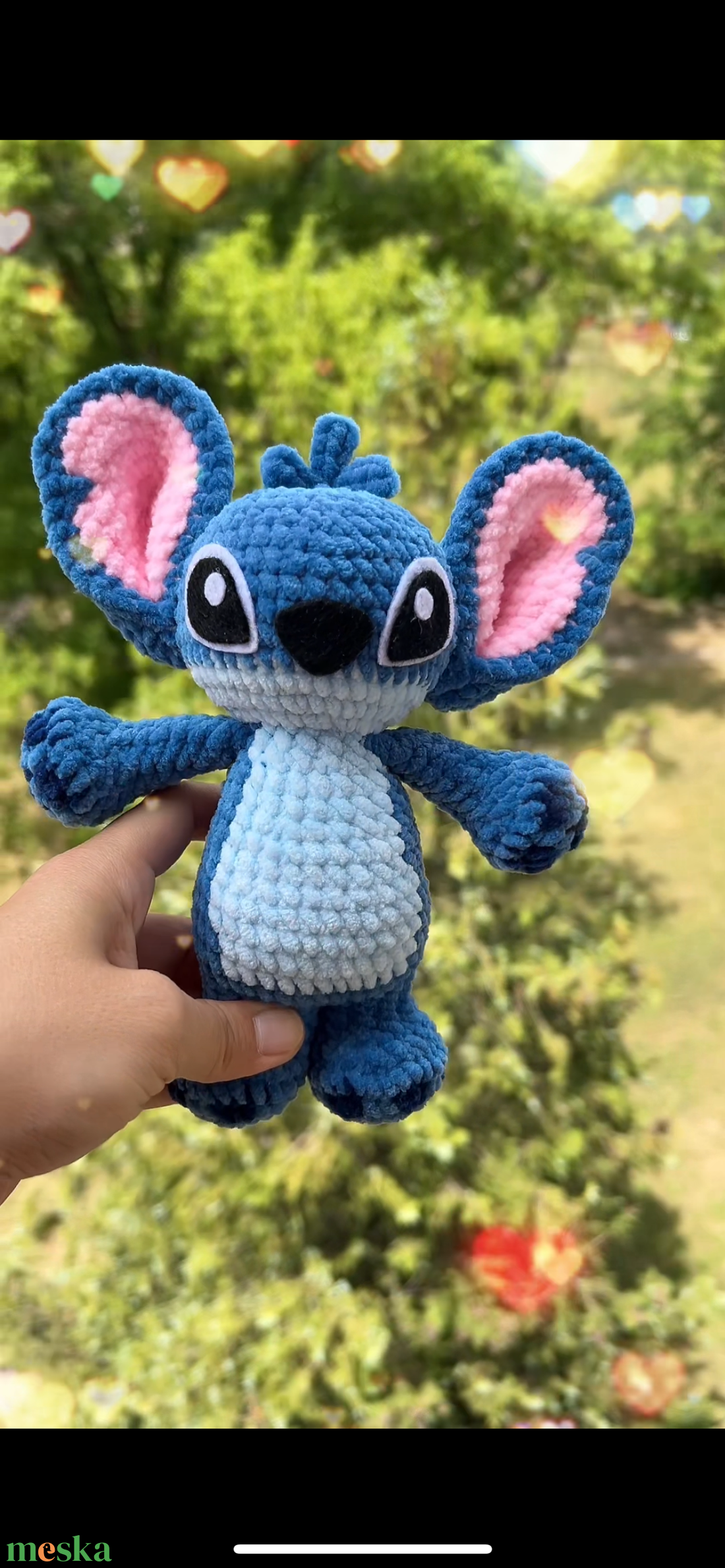 Stitch figura - játék & sport - plüssállat & játékfigura - kutya - Meska.hu Stitch figura - játék & sport - plüssállat & játékfigura - kutya - Meska.hu