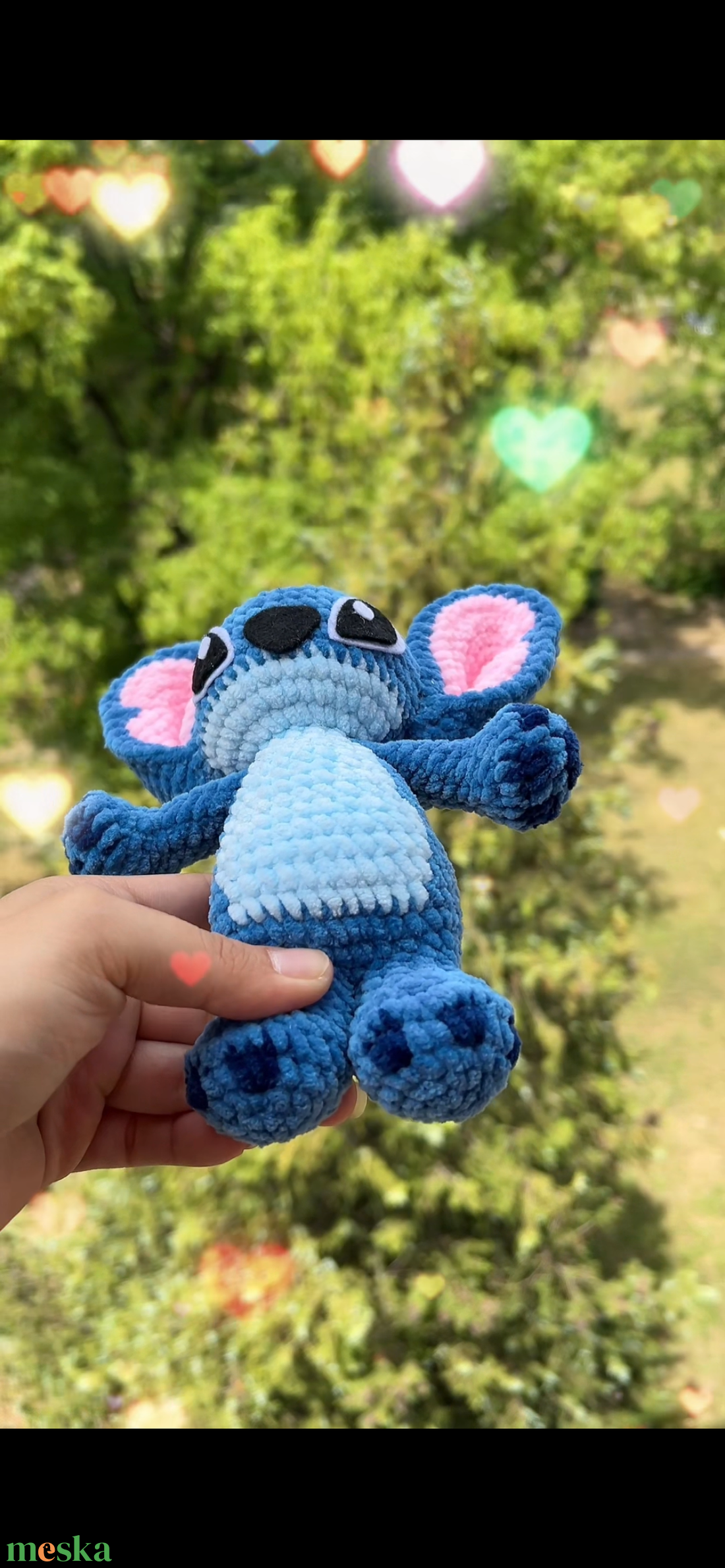 Stitch figura - játék & sport - plüssállat & játékfigura - kutya - Meska.hu Stitch figura - játék & sport - plüssállat & játékfigura - kutya - Meska.hu