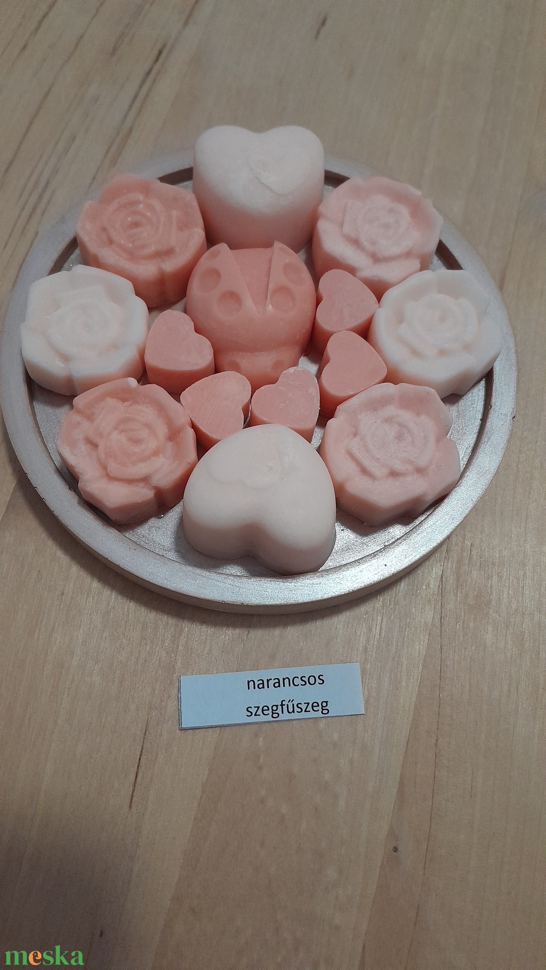 Narancsos szegfűszeg illatviasz - otthon & életmód - gyertya, illat, aroma - illatviasz - Meska.hu