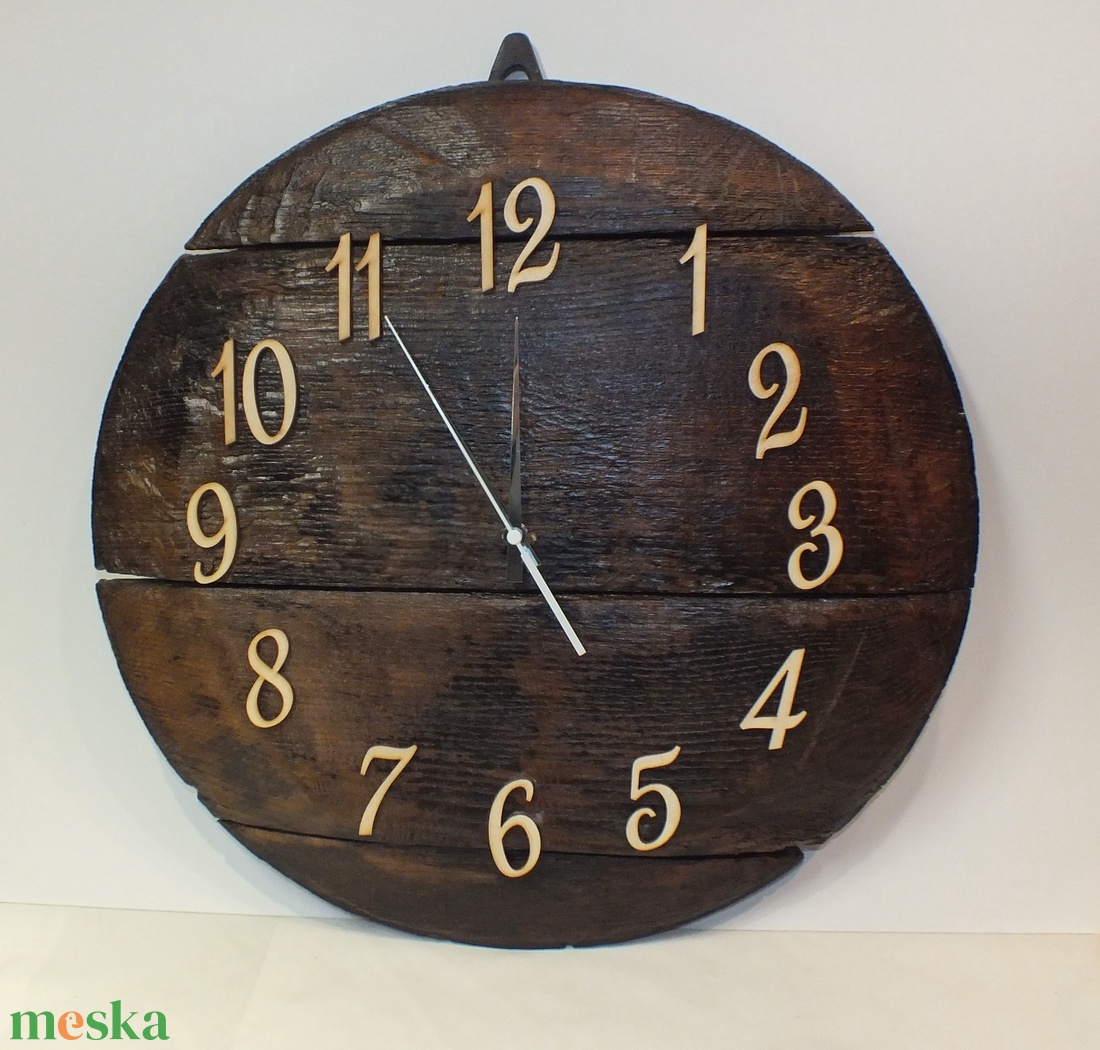 Óriás óra 49cm - otthon & életmód - dekoráció - fali és függő dekoráció - falióra & óra - Meska.hu Óriás óra 49cm - otthon & életmód - dekoráció - fali és függő dekoráció - falióra & óra - Meska.hu