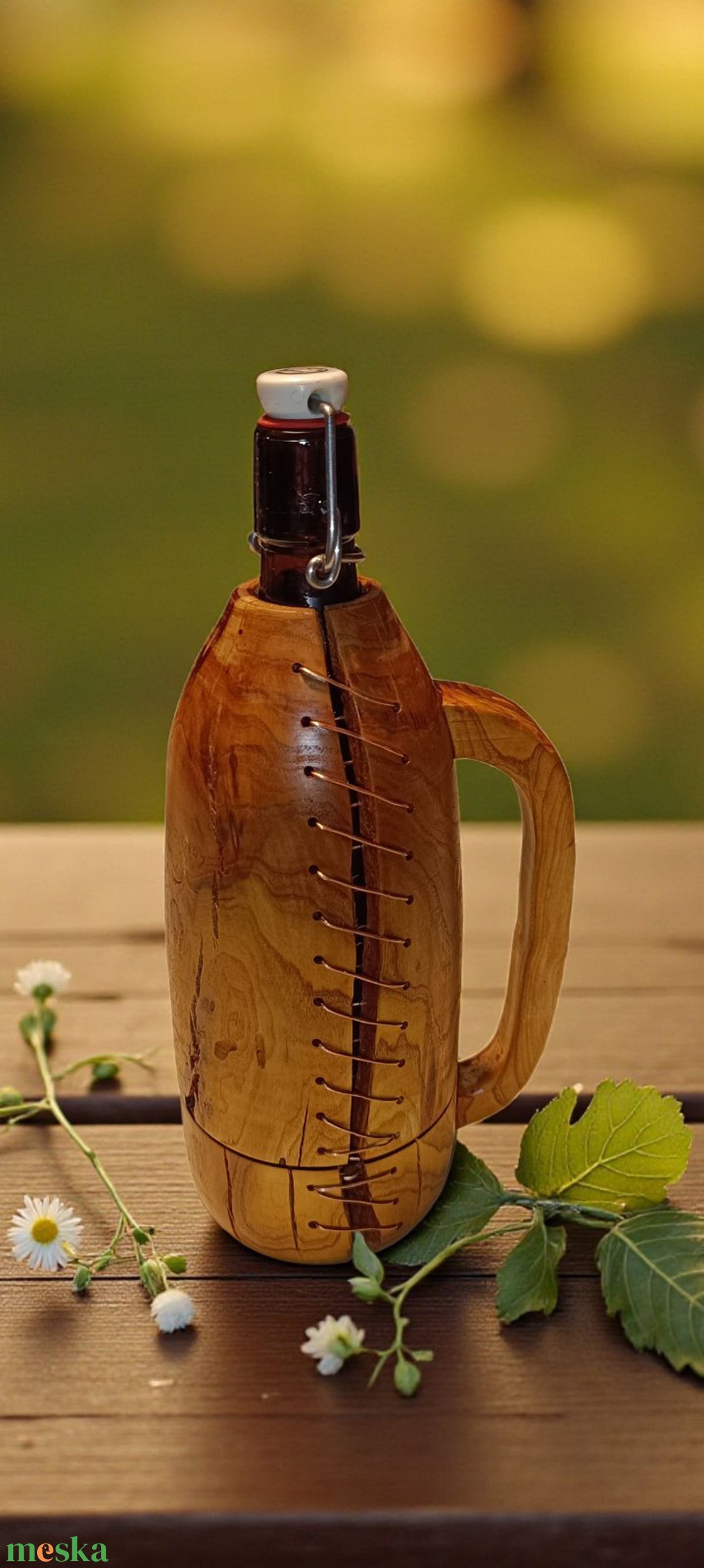 Olivaolaj kiöntő - otthon & életmód - konyhafelszerelés, tálalás - tálalás - üveg & kancsó - Meska.hu