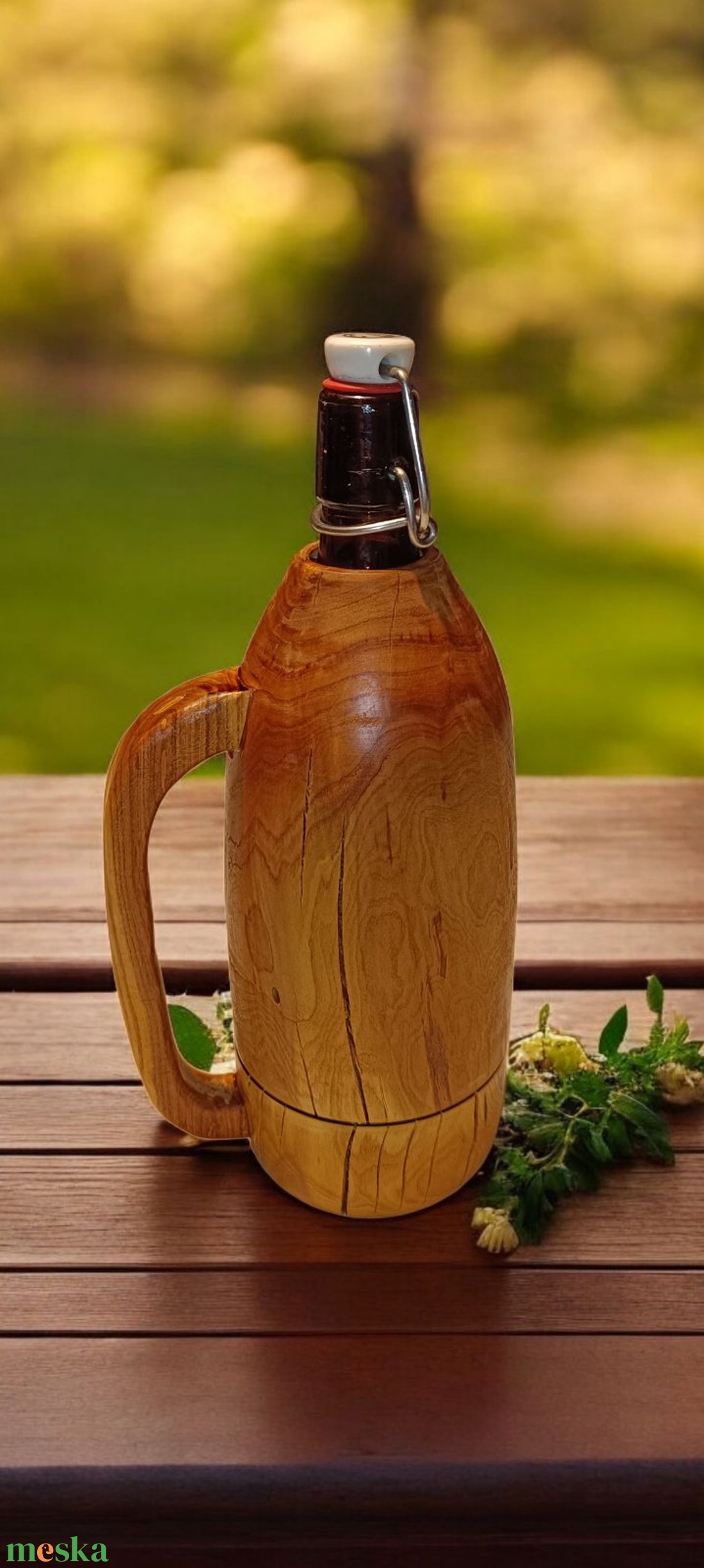 Olivaolaj kiöntő - otthon & életmód - konyhafelszerelés, tálalás - tálalás - üveg & kancsó - Meska.hu