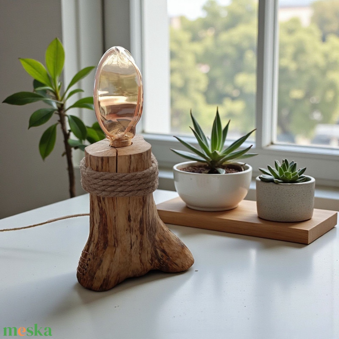 Asztali hangulatlámpa - otthon & életmód - lámpa - asztali lámpa - Meska.hu