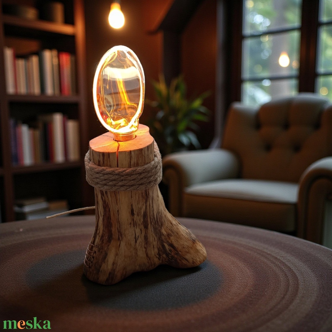 Asztali hangulatlámpa - otthon & életmód - lámpa - asztali lámpa - Meska.hu