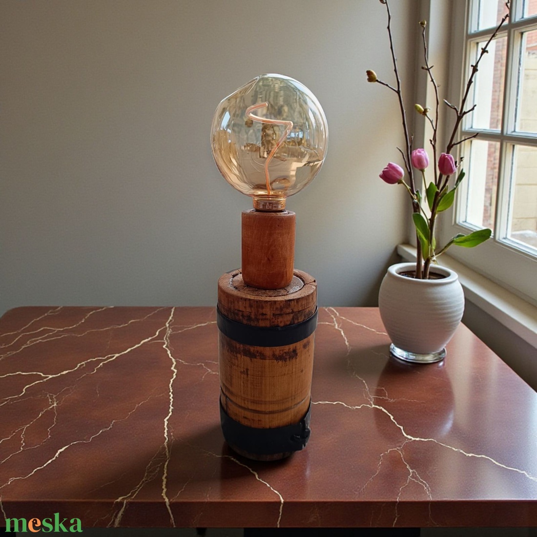 Asztali hangulatlámpa - otthon & életmód - lámpa - asztali lámpa - Meska.hu