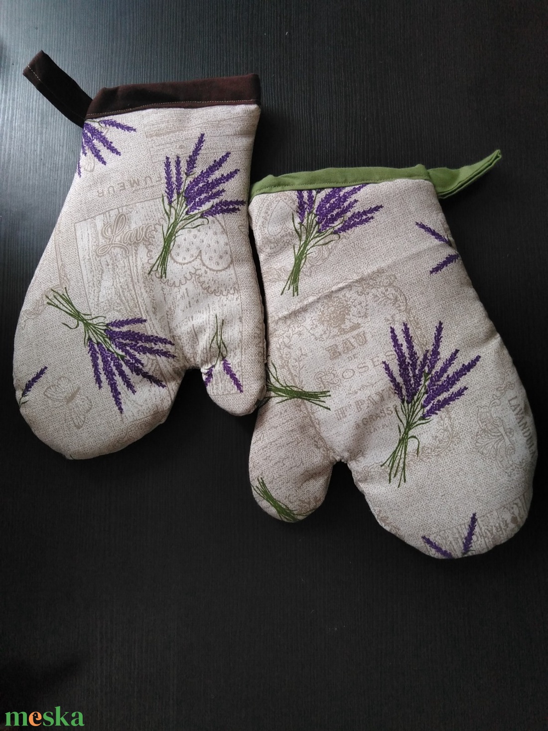 Edényfogó kesztyú levendula mintás - otthon & életmód - konyhafelszerelés, tálalás - konyhai textil - edényfogó & edényfedő - Meska.hu Edényfogó kesztyú levendula mintás - otthon & életmód - konyhafelszerelés, tálalás - konyhai textil - edényfogó & edényfedő - Meska.hu