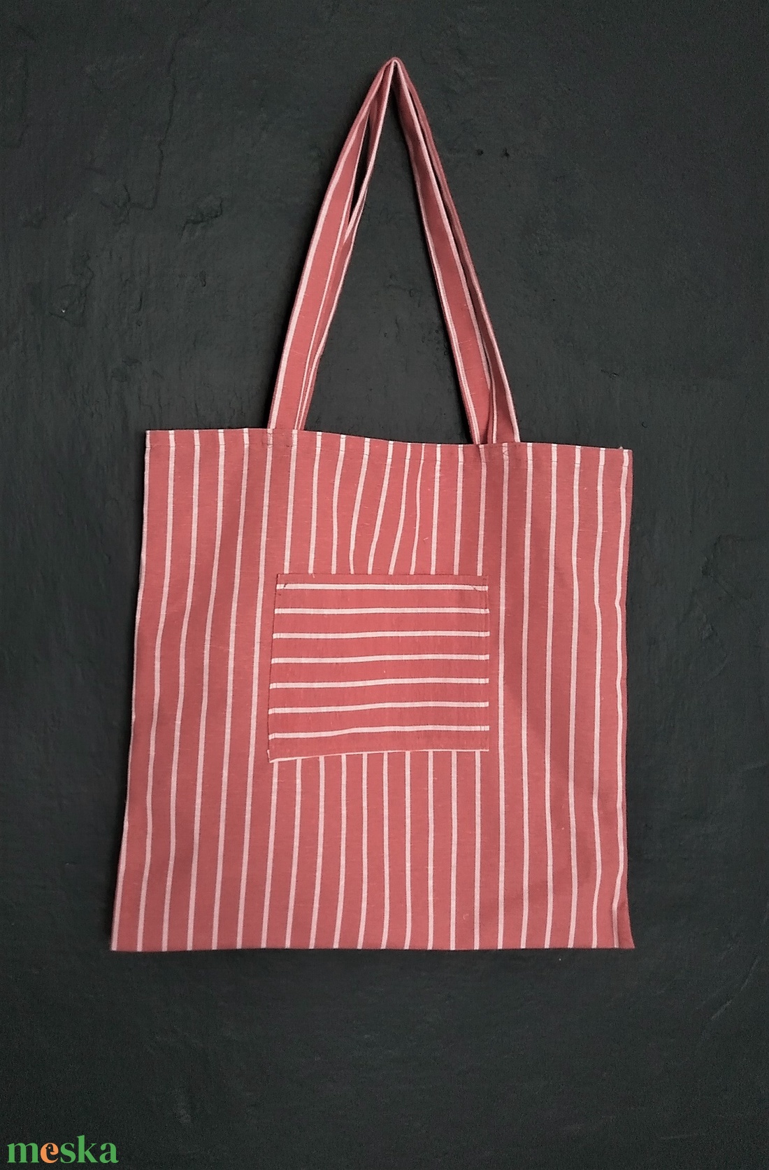Válltáska / szatyor bordó csíkos - táska & tok - bevásárlás & shopper táska - shopper, textiltáska, szatyor - Meska.hu Válltáska / szatyor bordó csíkos - táska & tok - bevásárlás & shopper táska - shopper, textiltáska, szatyor - Meska.hu