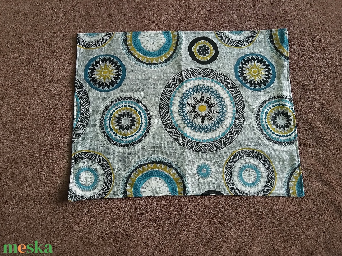 Tányér alátét kék mandala mintás - otthon & életmód - dekoráció - spiritualitás - mandala - Meska.hu