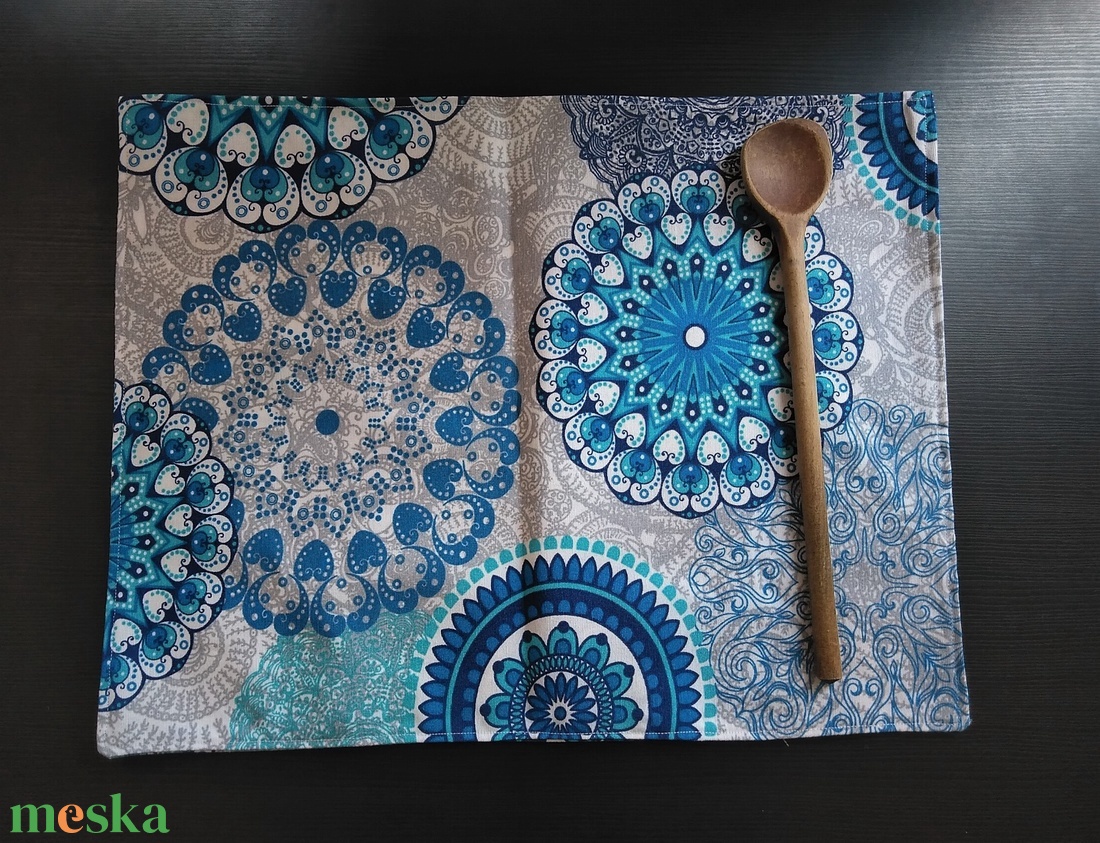 Tányér alátét kék mandalás - otthon & életmód - dekoráció - spiritualitás - mandala - Meska.hu Tányér alátét kék mandalás - otthon & életmód - dekoráció - spiritualitás - mandala - Meska.hu