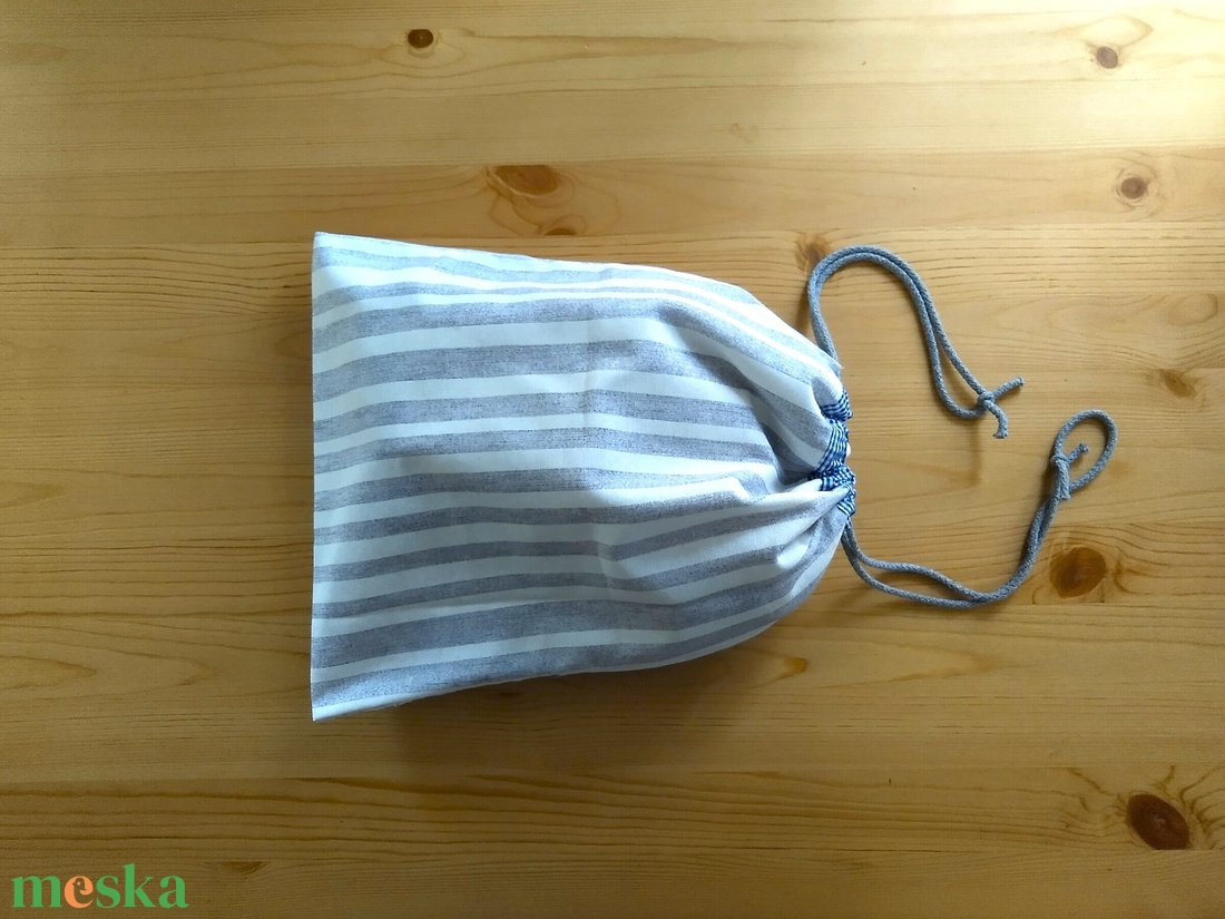 Pékáru frissen tartó zsák - szürke csíkos - táska & tok - bevásárlás & shopper táska - kenyeres zsák - Meska.hu Pékáru frissen tartó zsák - szürke csíkos - táska & tok - bevásárlás & shopper táska - kenyeres zsák - Meska.hu
