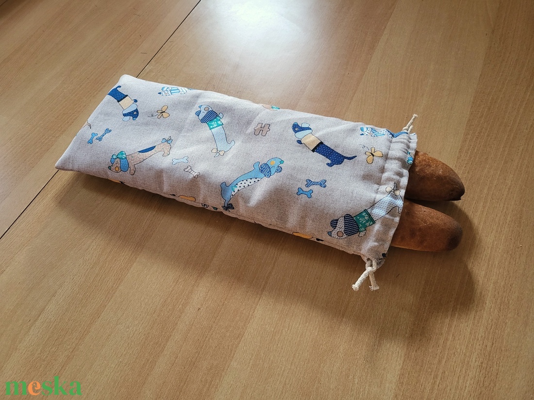 Frissentartó Bagett tasak -kutya mintás - táska & tok - bevásárlás & shopper táska - kenyeres zsák - Meska.hu Frissentartó Bagett tasak -kutya mintás - táska & tok - bevásárlás & shopper táska - kenyeres zsák - Meska.hu